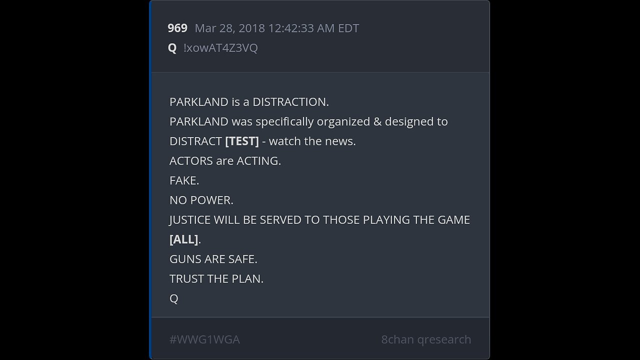 GIVE IT 48 TO 72 HOURS AND TRUTH WILL SHINE