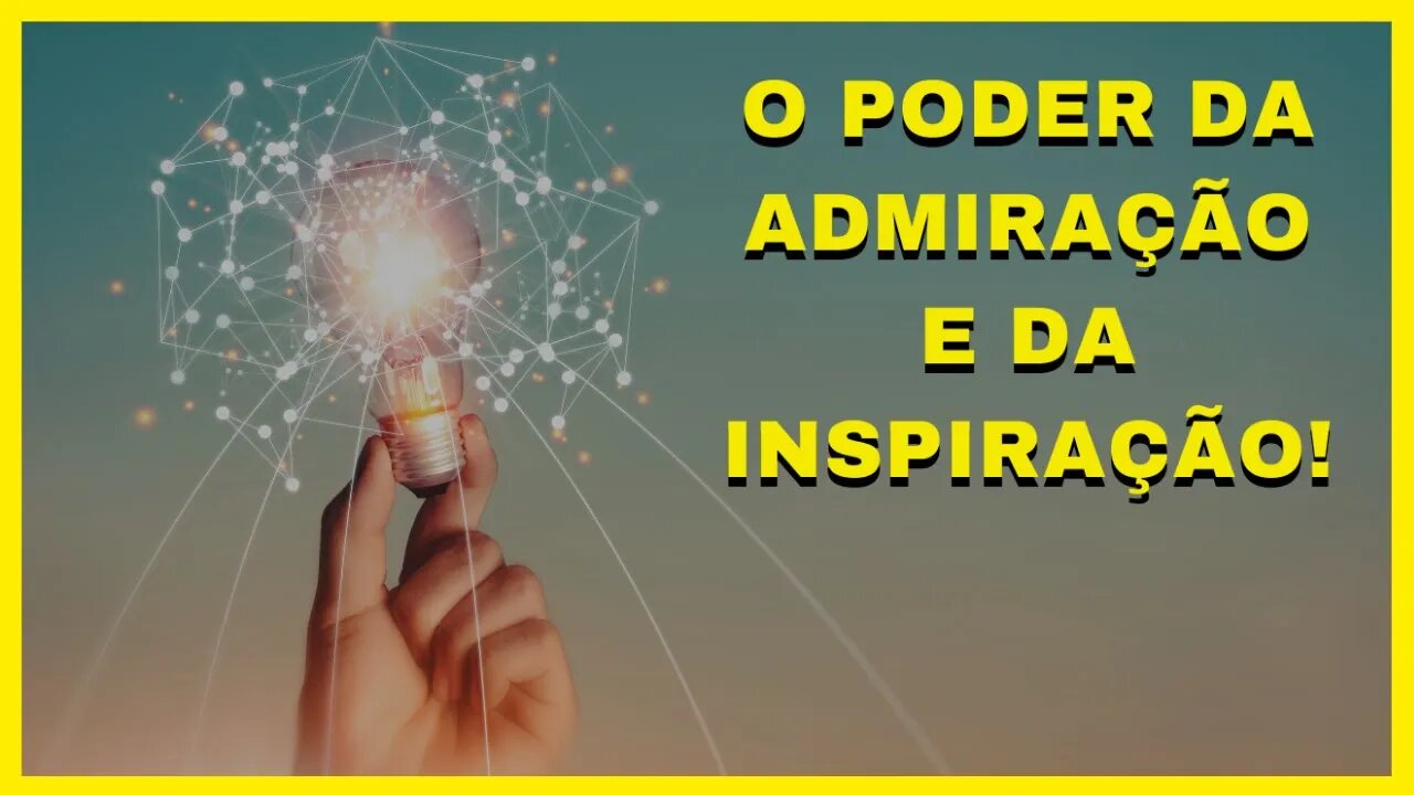 Não é conselho é Visão! Cuidado la Conspiração! (Tenho Admiração por ele) El Poder de la Inspiração!