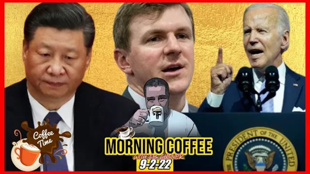 MORNING COFFEE LIVE: Biden DECLARES War, Taiwan Shoots down Drone, Vertias Exposure, & More (9/2/22)