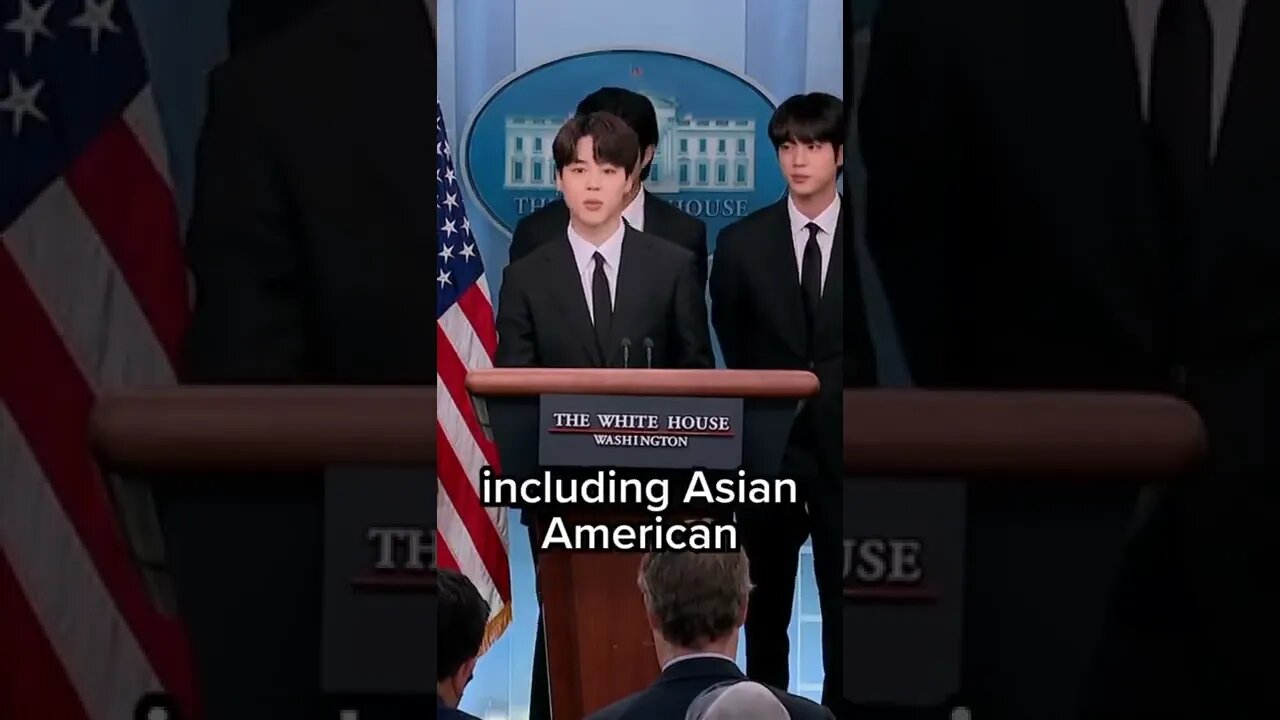 Jimin speech at white house with eng sub #btswhitehouse