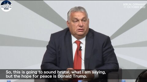 PM Viktor Orbán: "Hope for peace in Ukraine is Donald Trump"