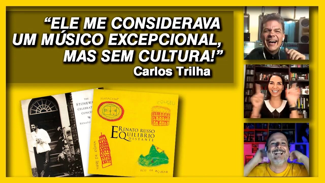 Carlos Trilha, músico excepcional e querido | Equilíbrio Distante | Stonewall Celebration |