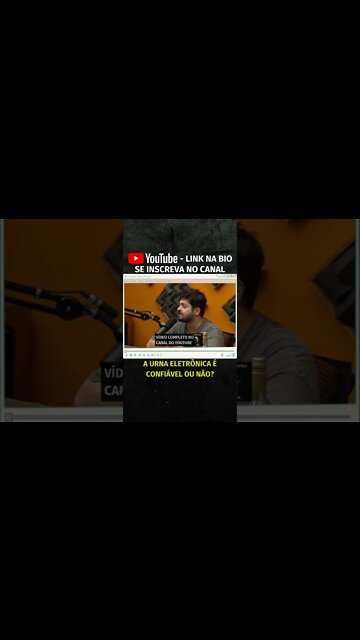 A URNA ELETRÔNICA É CONFIÁVEL? #shorts #eleições2022