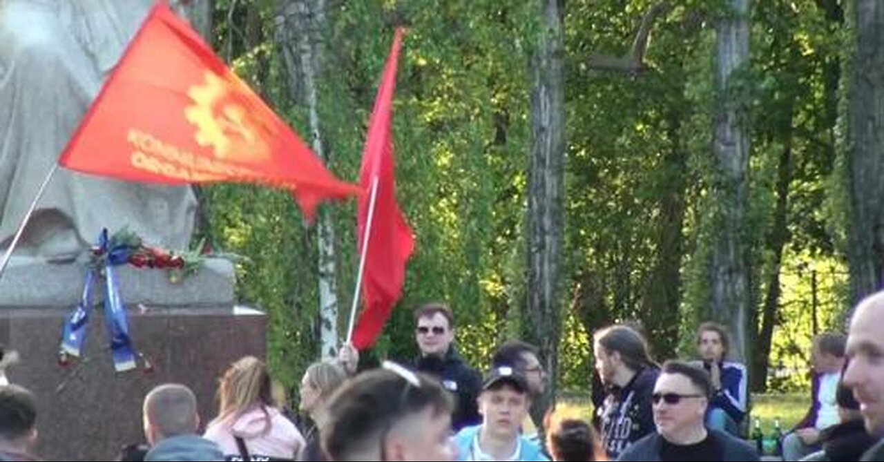 Abschluß-Kundgebung zum TAG DES SIEGES in Berlin 9. Mai 2023