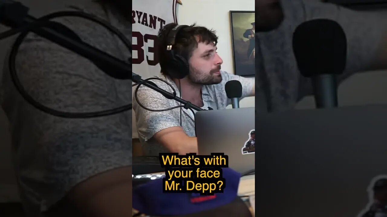 I would love to be Johnny Depp’s doorman in New York City #johnnydepp #amberheard #funny #podcast