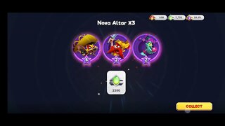 3 x Nova Altar and 1 x Supernova Altar - Looney Tunes World of Mayhem