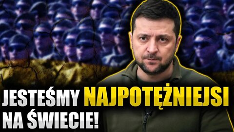 Jesteśmy NAJPOTĘŻNIEJSI na świecie! Zełeński w "Dzień Ukraińskiej Państwowości" (po polsku)