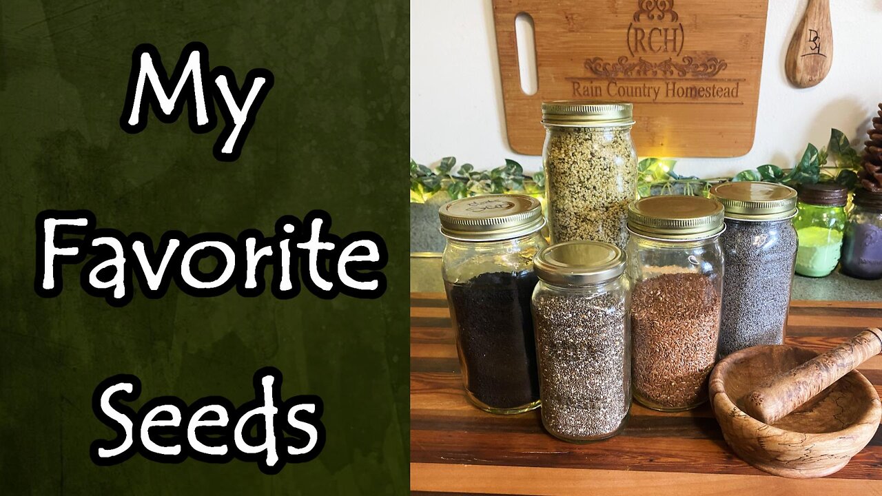 My Favorite Seeds for Food, Why, and How I Use Them