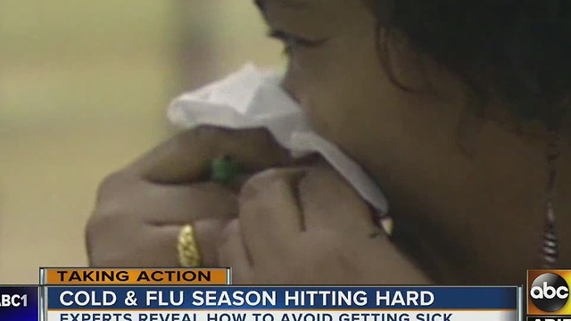 Cold and flu season hitting hard after weather change