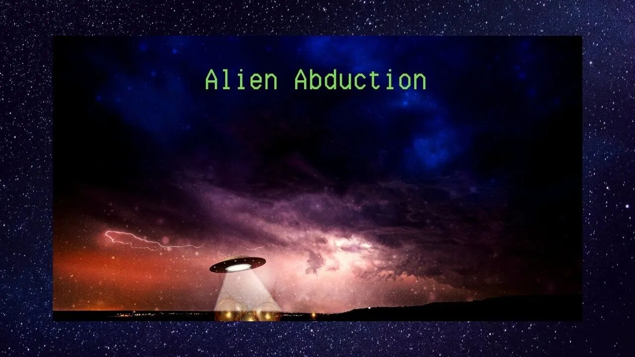 UFO Abduction: Robert Matthews