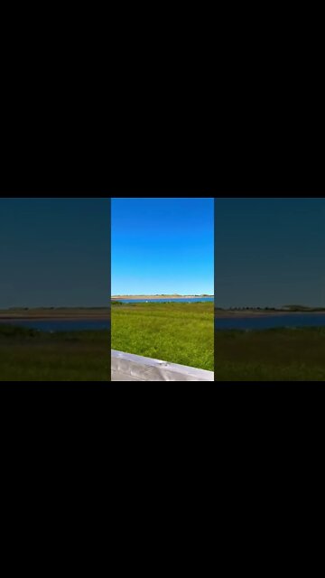 An island on the beach