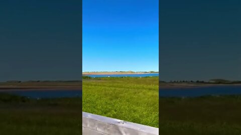 An island on the beach