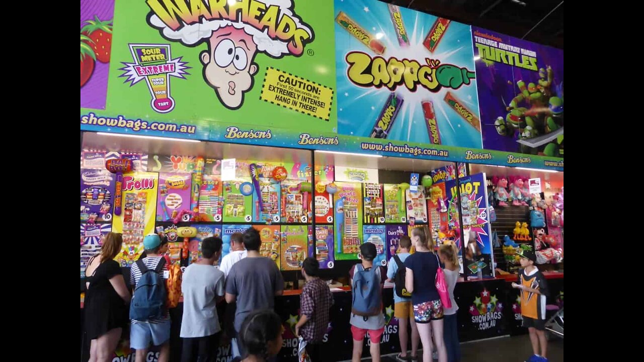 SHOWBAGS AT THE ROYAL EASTER SHOW 2022