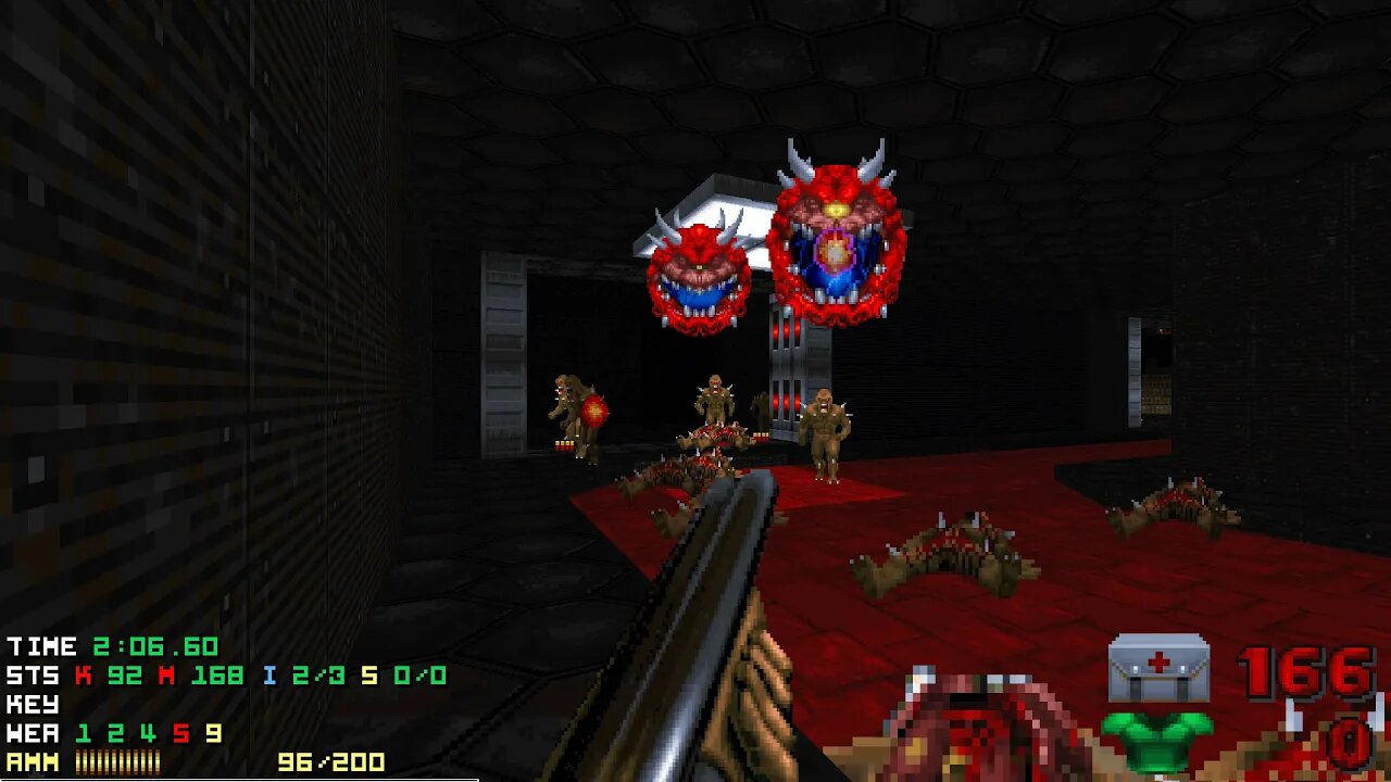 Doom 2 NoReason's Speedmaps 3 Level 14 UV with 101% in 6:01