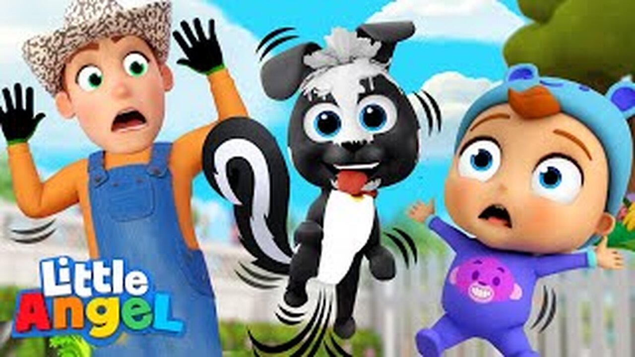 Little Skunk Poem 2024 - New Nursery Rhyme Song 2024 - Cartoons for Babies - English Learning Poems