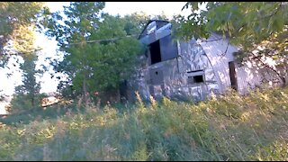 Trail Ends #3 - Inside an Abandoned Metal Barn