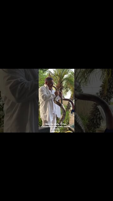 “Blow the trumpet in Zion”.