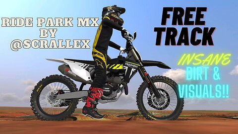 INSANE FREE TRACK ! Best Dirt & Visuals #MxBikes #Gameplay #Triumph #Motocross
