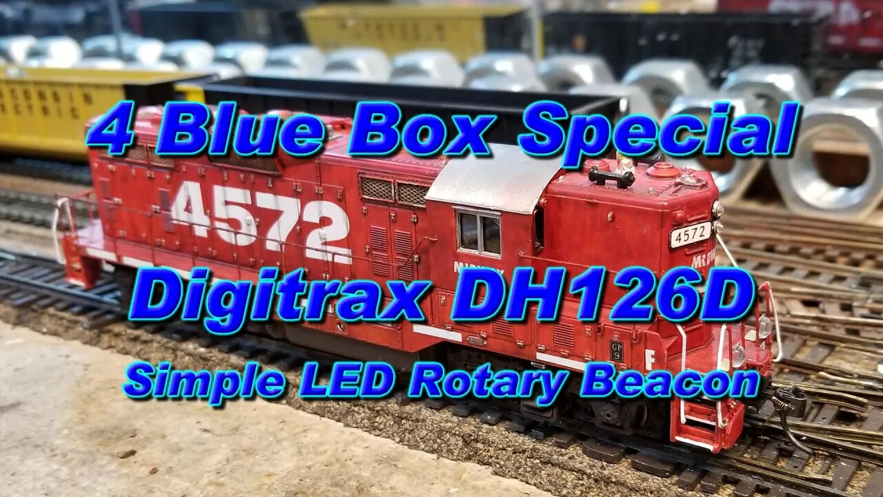 Digitrax DH126D Simple LED Rotary Beacon