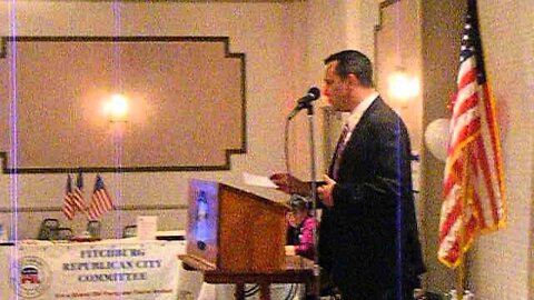 Pan of Crowd at Leominster Elks GOP Event