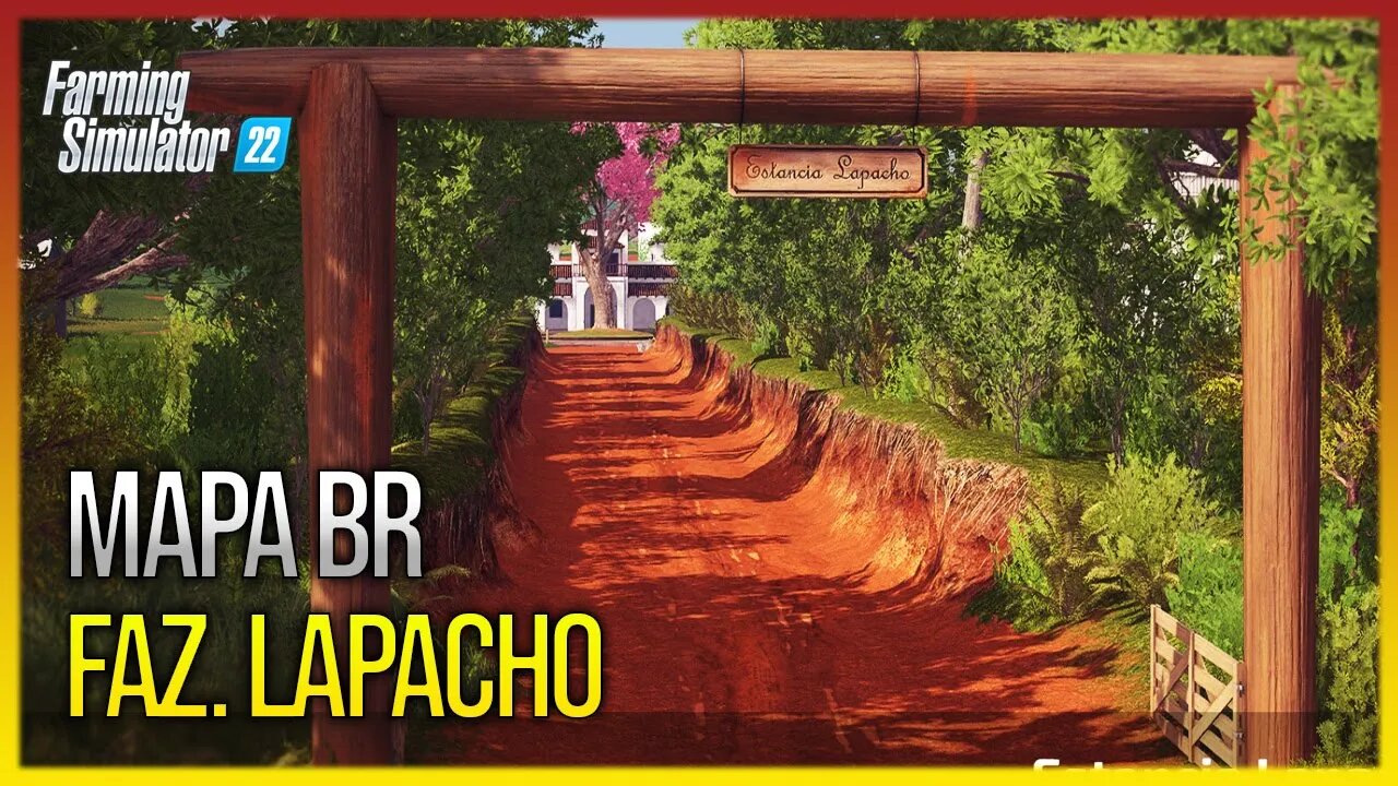 Novo Mapa Brasileiro para Farming Simulator Fazenda Lapacho