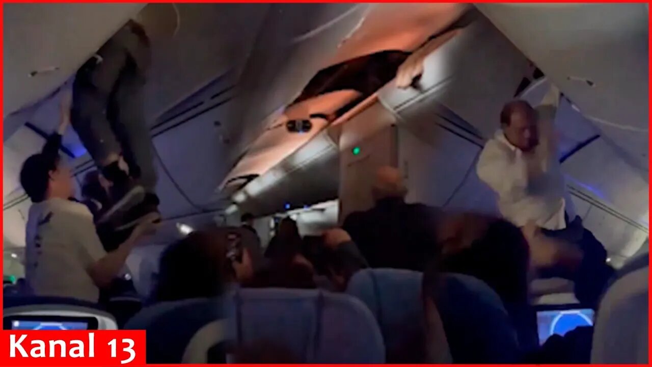 Terrible turbulence on a Boeing 787 traveling to Uruguay: 30 people were injured