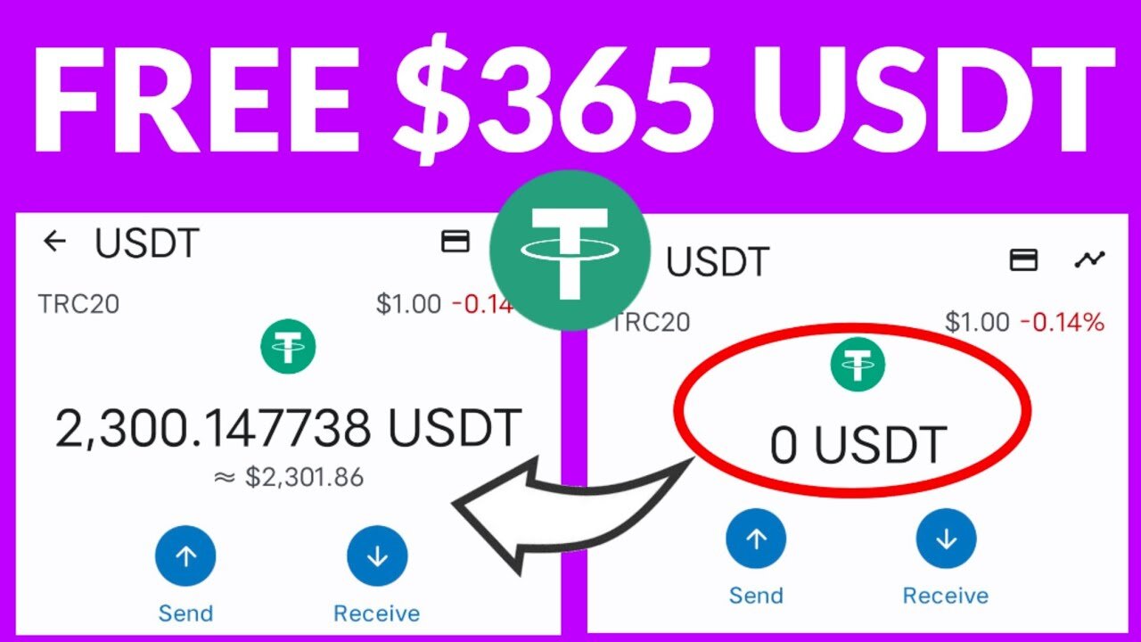 ACQUIRE FREE $365 USDT Every 60 Seconds In Your Wallet | no limit no investment