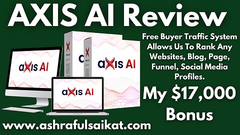 AXIS AI Review - Free Buyer Traffic System (Art Flair)