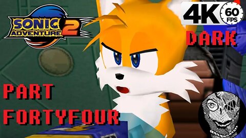 (PART 44) Sonic Adventure 2 4k [Dr. Robotnik vs Tails round 2] Dark Side Storyline