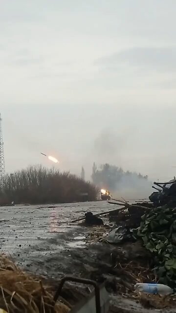 Russian forces making it rain