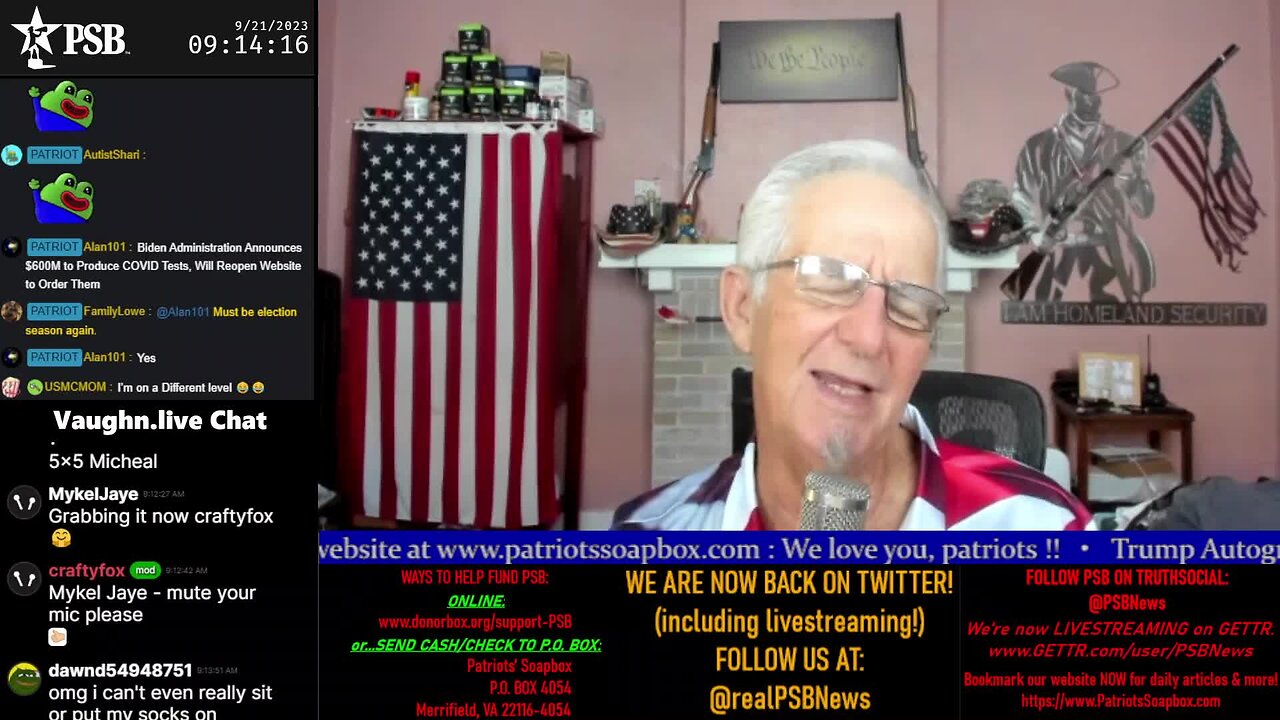 2023-09-21 09:07 EDT - Straight Shootin': with Thumper