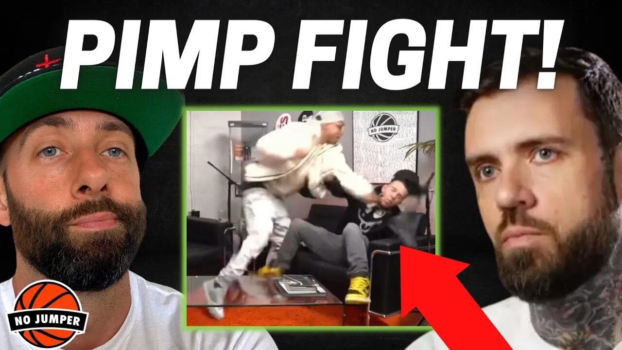 Two Pimps Fight on @No Jumper Podcast! DISGUSTING! - Jon Clash