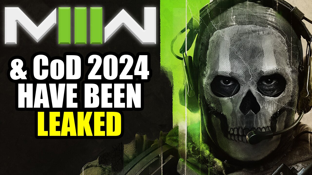 Modern Warfare 3 & CoD 2024 Have Been Leaked...
