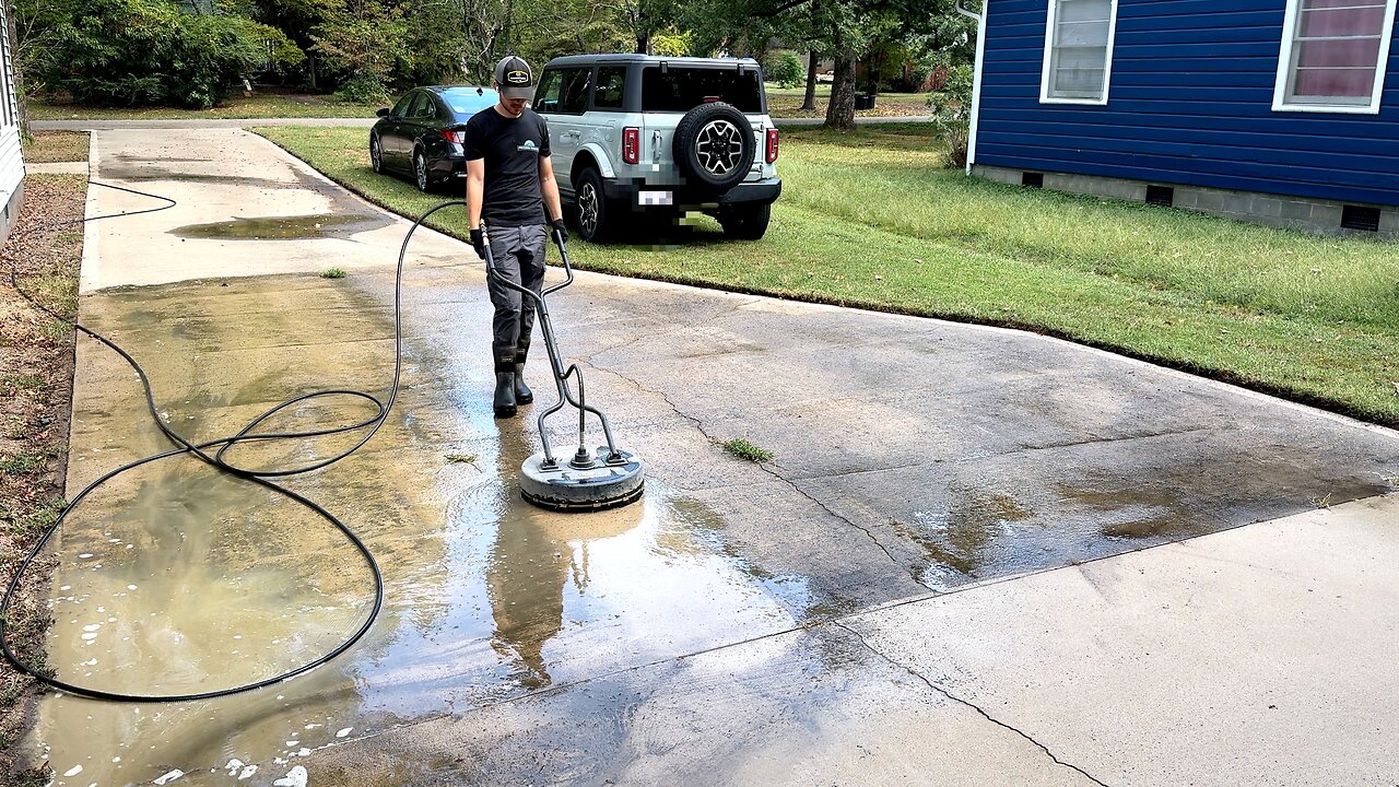 Military Man has a MUCKY driveway and was SHOCKED when I knocked on the door...