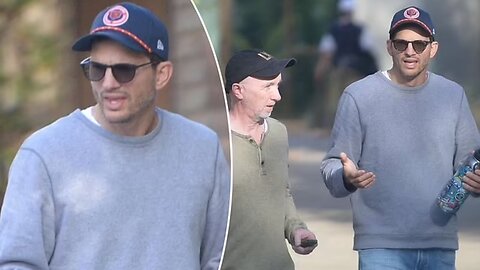 Ashton Kutcher Looks Tense Amid Divorce and Diddy Drama