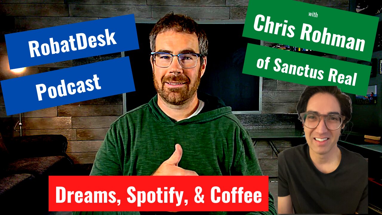 Following your Dreams, Spotify, and Coffee! with Sanctus Real's Chris Rohman