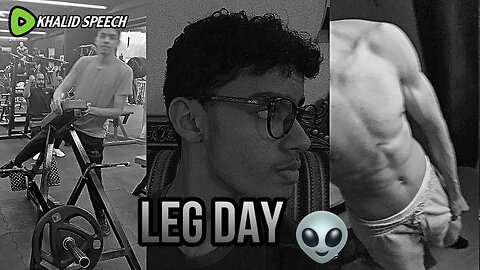 Some of Khalid’s leg day routine 👽