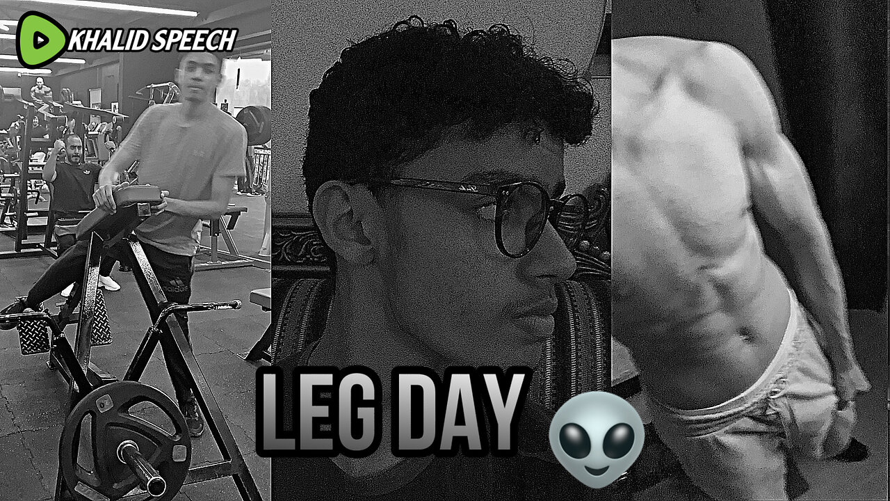 Some of Khalid’s leg day routine đŸ‘½
