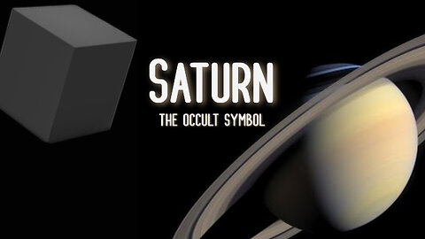 The Occult Symbol of Saturn | Black Cube | Satan