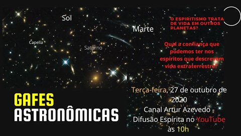 Gafes Astronômicas