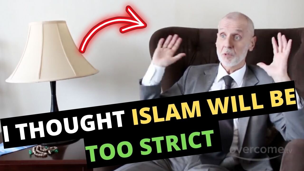 HE THOUGHT ISLAM WILL REGULATE HIS LIFE TOO MUCH BUT LATER CONVERTED TO ISLAM