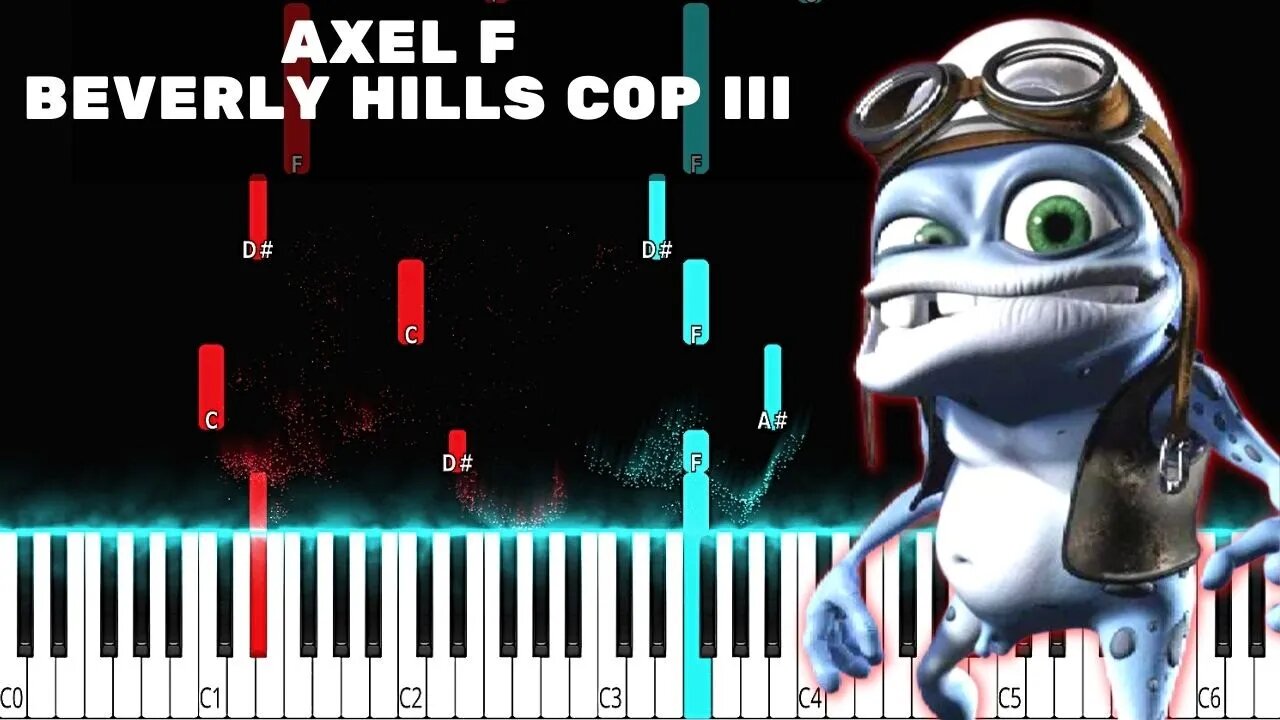 Axel F - Beverly Hills Cop III - Piano Music Tutorial