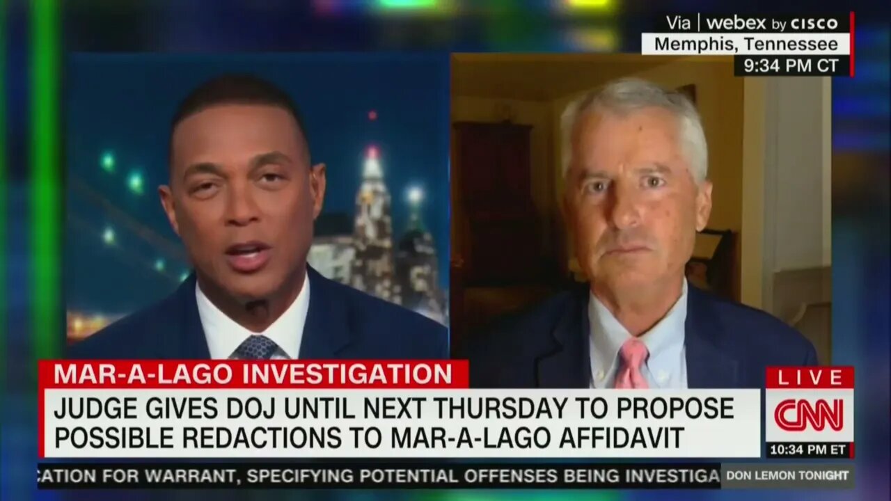 Phil Mudd tells Don Lemon stuff Lemon doesn't like and then backs down - 8/21/22