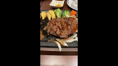 Steak mukbang