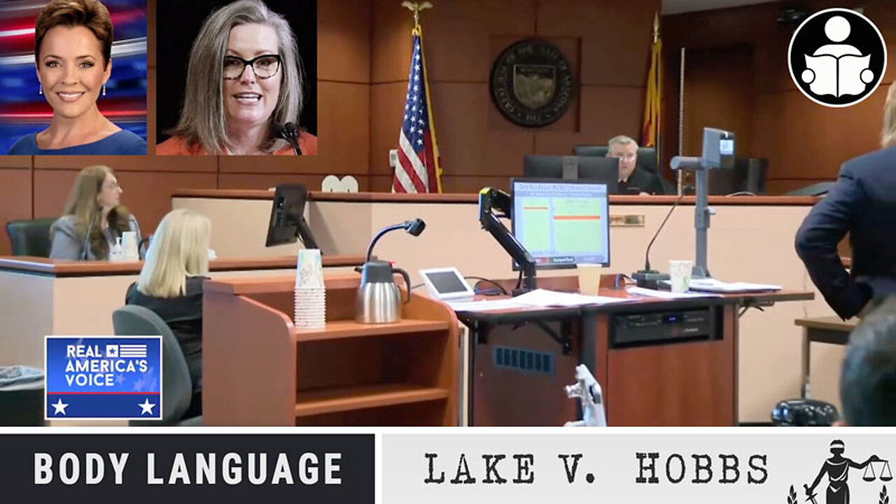 Body Language - The Judge, Kari Lake v. Katie Hobbs & Maricopa Count