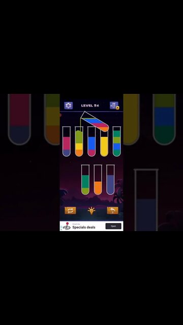 Water Sort Puzzle Level 54