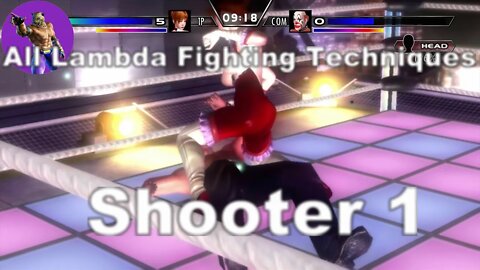 All Lambda Fighting Techniques - Shooter 1