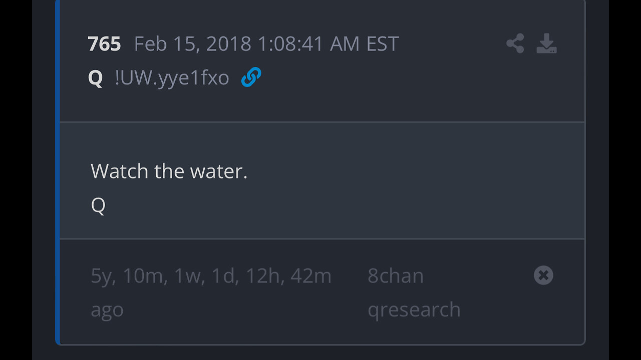 Josh Explaining a Possible ‘Watch The Water’ Theory to Nino