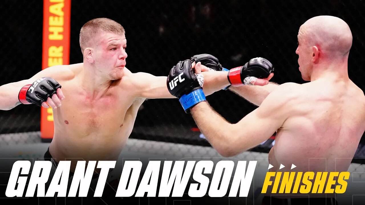 Every Grant Dawson UFC Finish