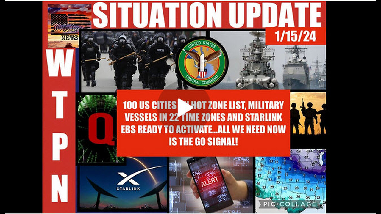 WTPN SITUATION UPDATE 1/15/24